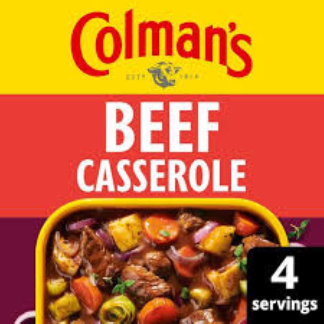 COLMANS BEEF CASSEROLE 40G